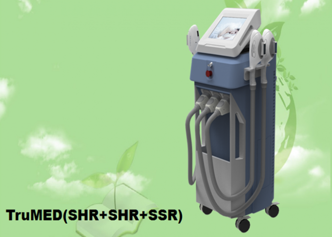 SSR IPL 950nm SHR Hair Removal Machine 3 Handles Painless Beauty