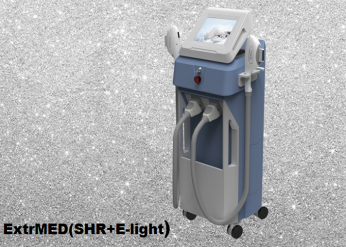 Vertical AFT SHR OPT Hair Removal Device , Intense Pulsed Light Hair Removal Machine