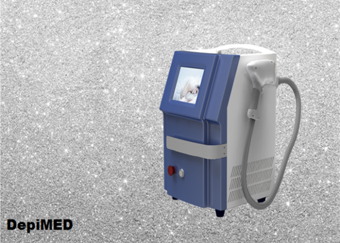 Diode Laser Hair Removal Machine Permanent , Portable Face Rejuvenation Machine