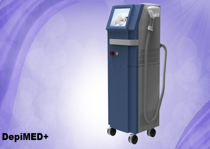 10 Bars 808nm Diode Laser Hair Removal Machine 800W 15x15mm2 10.4"