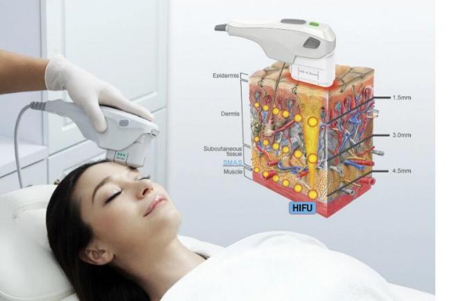3D Anti - Aging Hifu Beauty Machine Beauty Salon Equipment For Skin Tightening