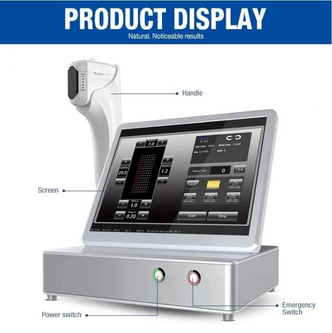150VA Hifu Skin Tightening Machine 8 Cartridges / Hifu Slimming Machine 15 Inch Screen