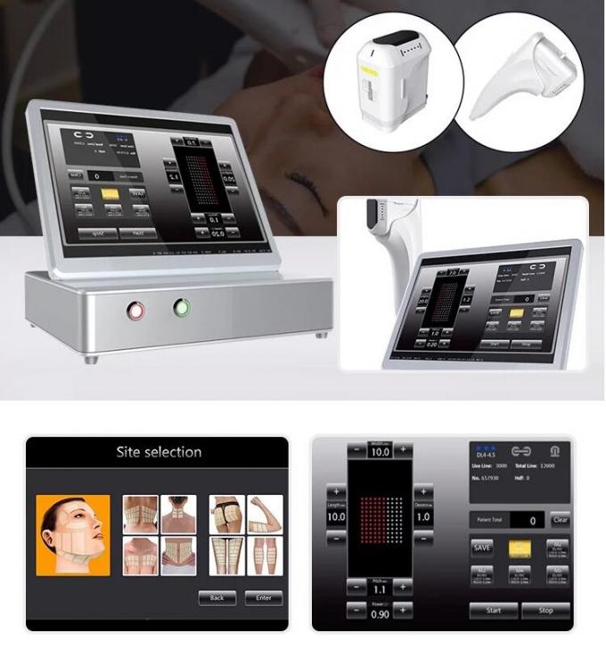 Ultrasound Portable Hifu Beauty Machine 50-60Hz Intensity Focused CE Approval