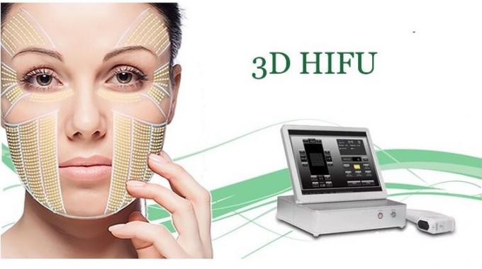 Anti Wrinkle 2D Hifu Beauty Machine 44×30×38 Cm With FDA Certificate