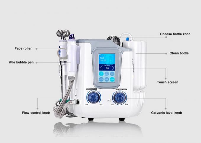 350W 6 In 1 Multifunction Beauty Machine 3MHz RF Frequency Deep Cleansing Facial