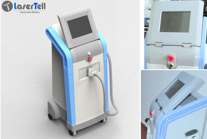 Triple Wavelength Diode IPL Laser Machine 1 - 10Hz Frequency Accurate Treatment
