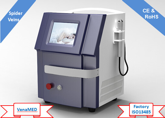 Permanent 30Mhz Precise Spider Vein Removal Laser for Face / Body / Leg 980nm Wavelength