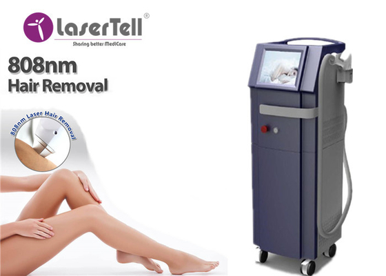 10.4&quot; Touch Screen 808nm Diode Laser Hair Removal Machine Movable