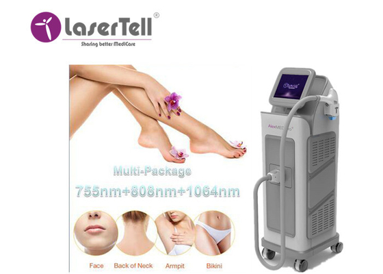 Alexmed Pro Diode Laser Painless Hair Removal Machine 755nm 808nm 1064nm