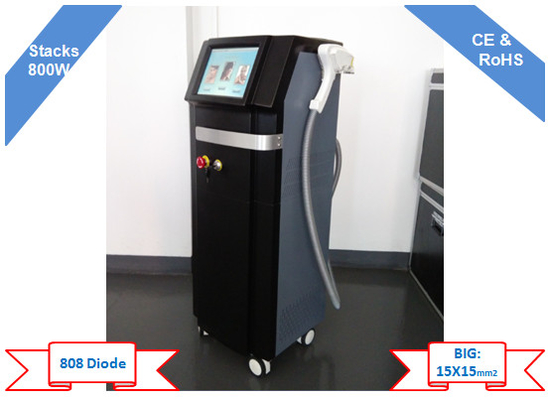 Vertical 808nm Diode Laser Hair Removal Machine With Adjustable Energy Density
