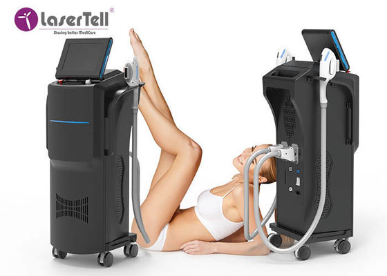 Two Handpieces Shr Hair Removal Machine Skin Rejuvenation