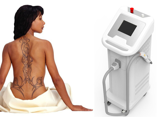 Clinic ND Yag laser tattoo removal device 1 - 1000mJ Energy Density ISO13485 proved