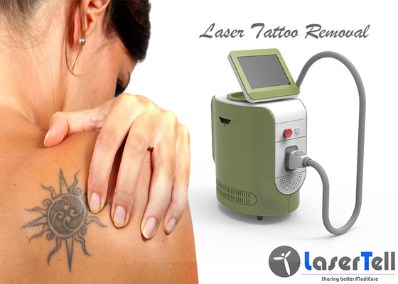 1000J Maximal Energy ND Yag Laser Tattoo Removal Machine With Honeycomb Tip