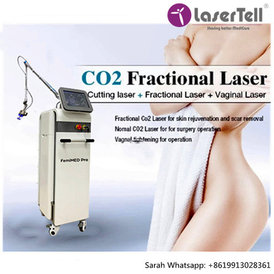 10600nm Co2 Fractional Laser Machine Skin Care Wrinkle Removal Acne Removal Rejuvenation