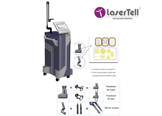 40W Lasertell Fractional Co2 Machine Ce Approved Rf