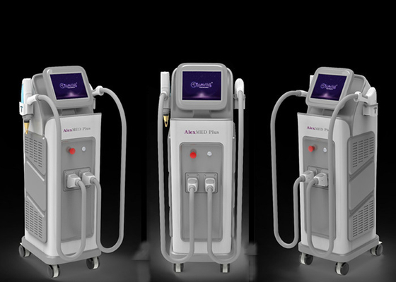Touch Screen 808nm Diode Laser Hair Removal Machine Vertical