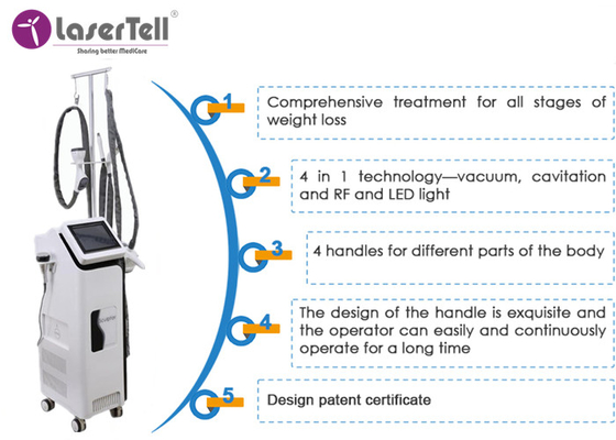 40k Lasertell Rf Cavitation Machine Body Massage Rolling Facial Skin Care Slimming