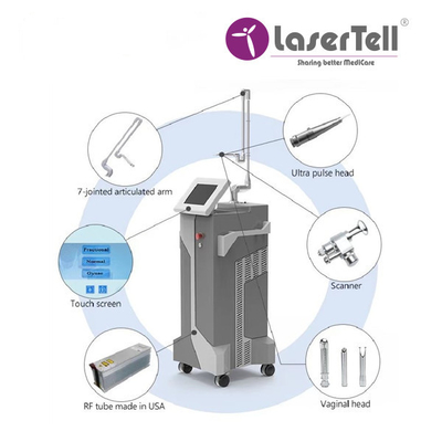 Skin Rejuvenation Stationary Co2 Fractional Laser Machine